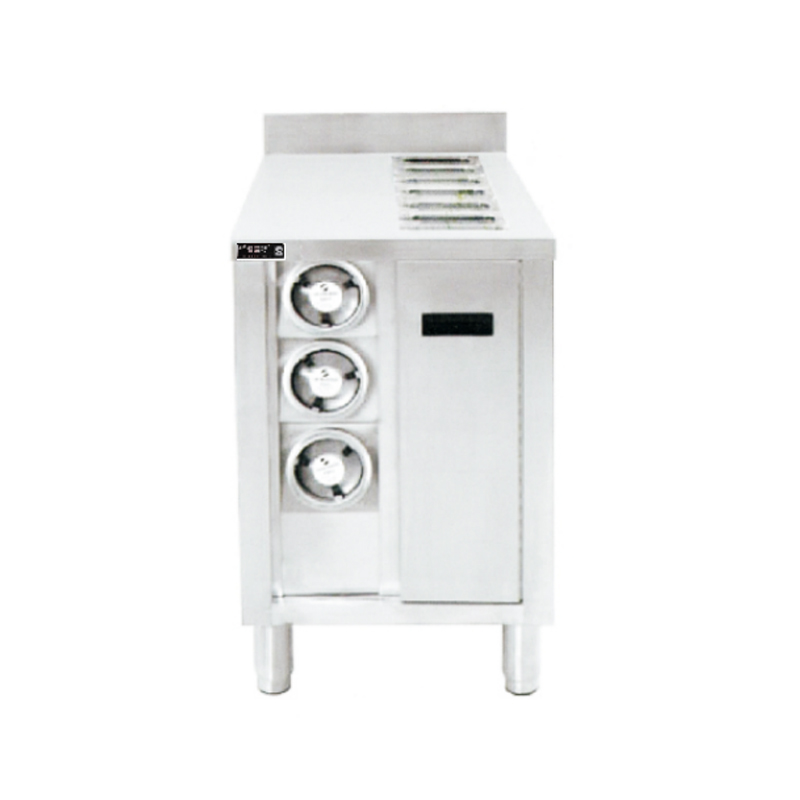 D Series - Cup Dispensator cum Backrest + Portio Cabinet